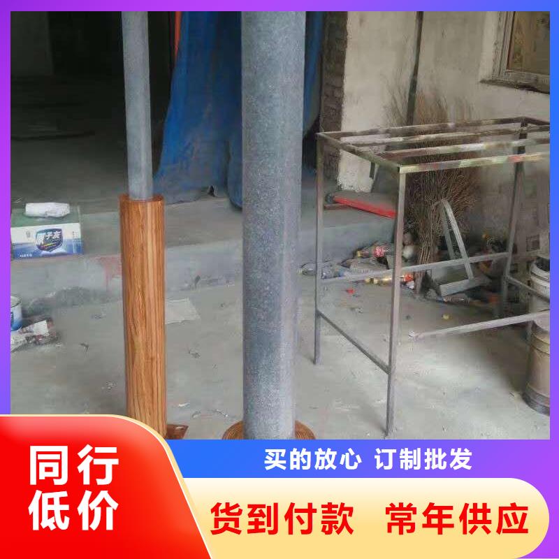 仿古宣传栏价值观精神保垒 仿古候车亭用心细节