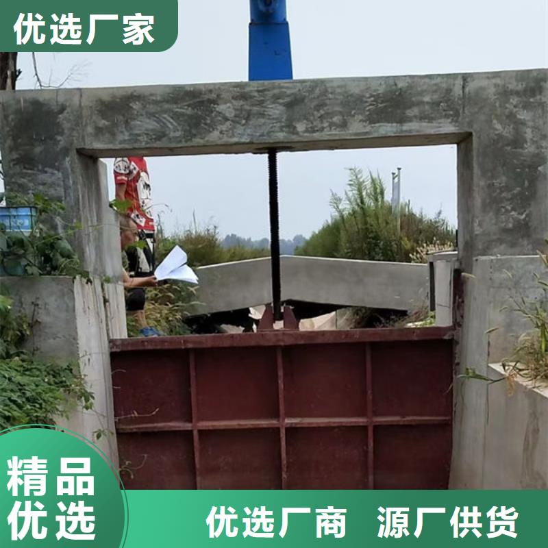 双止水铸铁闸门安装