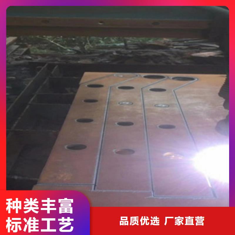 桥梁灯光防撞护栏不锈钢复合管护栏无中间商厂家直销