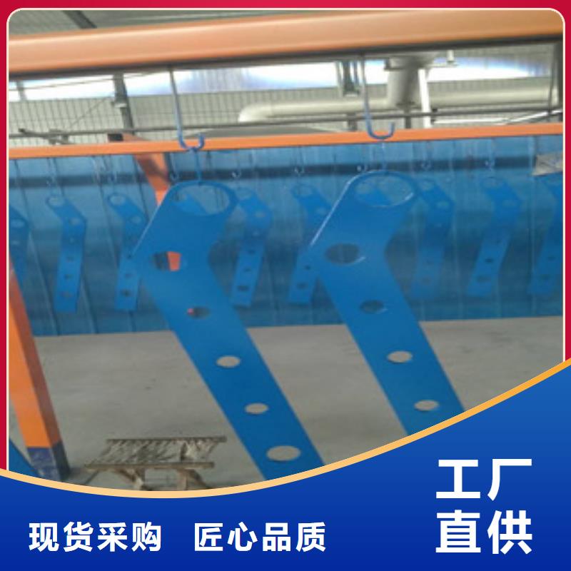 防撞立柱桥梁不锈钢复合管护栏价格透明
