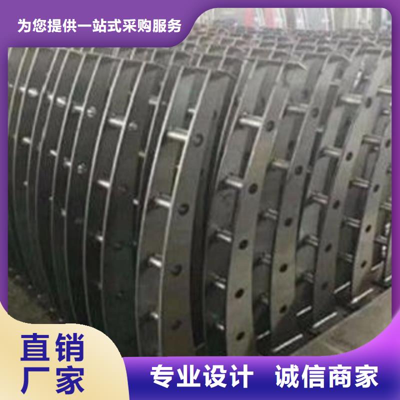 防撞立柱桥梁不锈钢复合管护栏价格透明