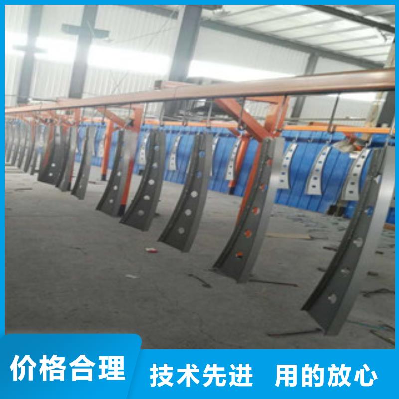 防撞立柱桥梁不锈钢复合管护栏价格透明