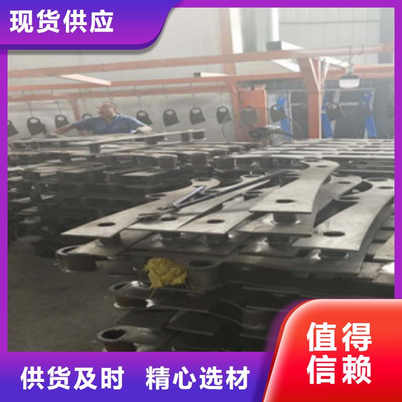 防撞立柱桥梁不锈钢复合管护栏价格透明