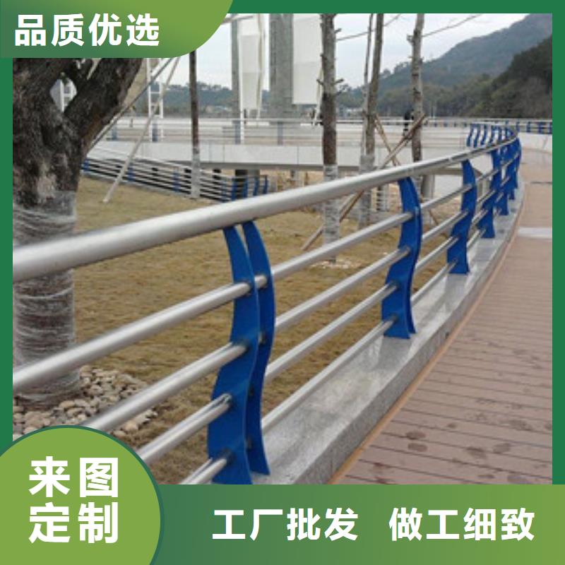 木纹转印护栏道路防撞护栏大厂生产品质