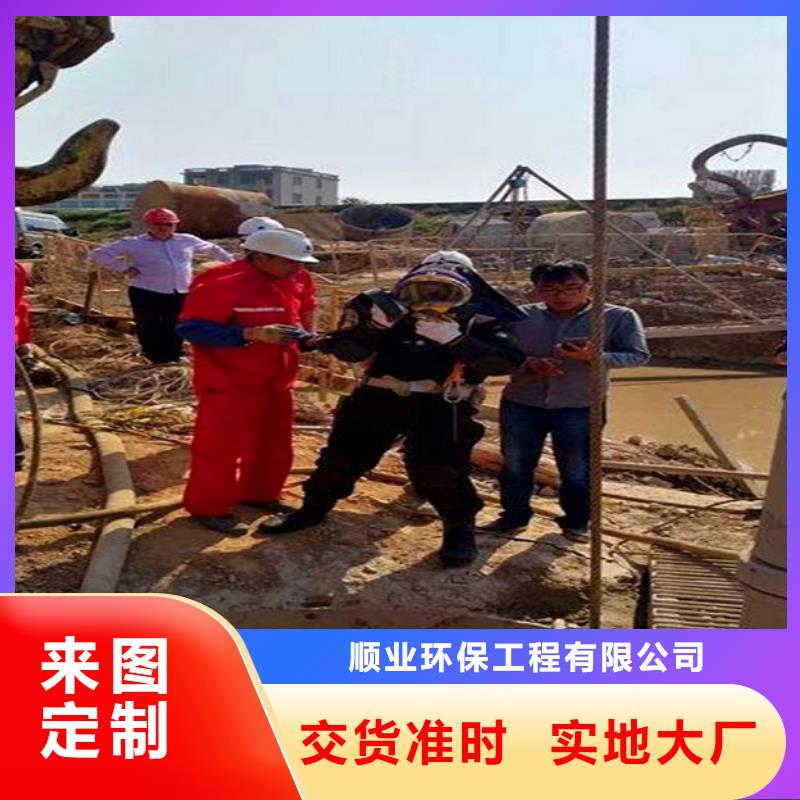 蛙人水下封堵市政管道疏通清堵一周内发货