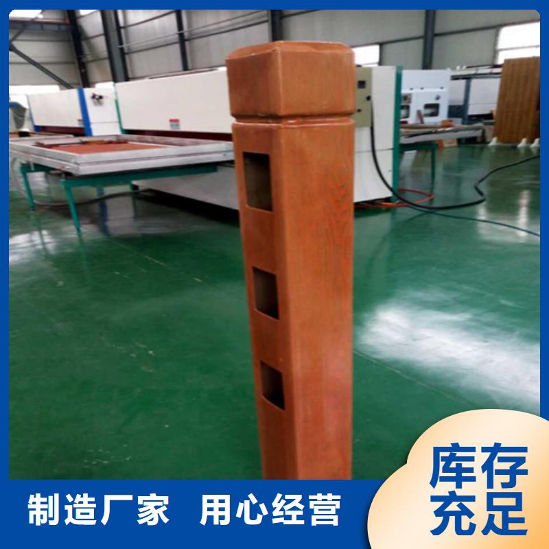 不锈钢桥梁防撞护栏河道景观灯光护栏不锈钢复合管厂家拥有先进的设备