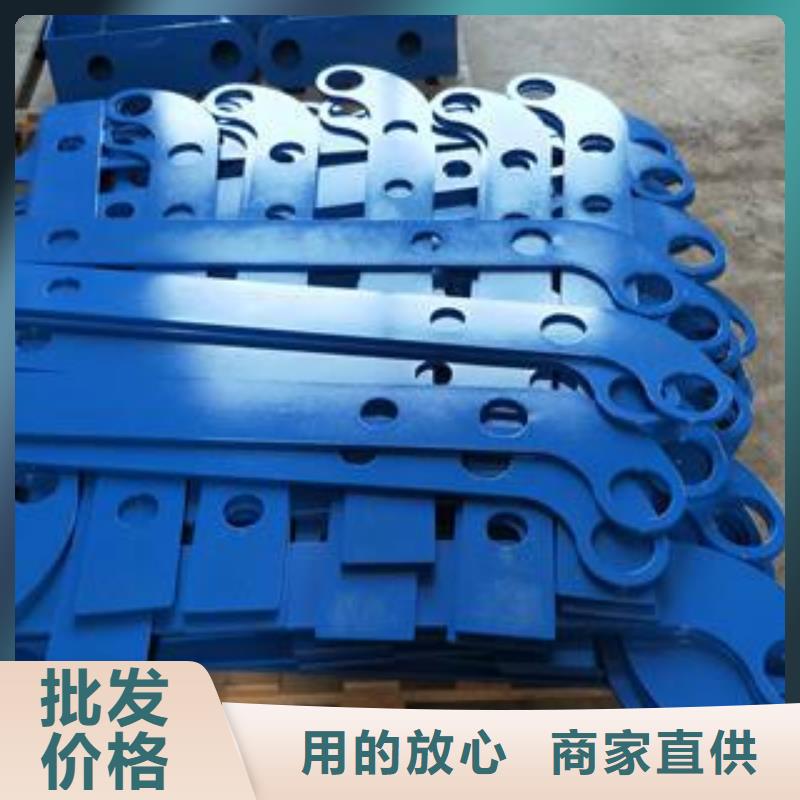 不锈钢桥梁防撞护栏河道景观灯光护栏不锈钢复合管厂家拥有先进的设备