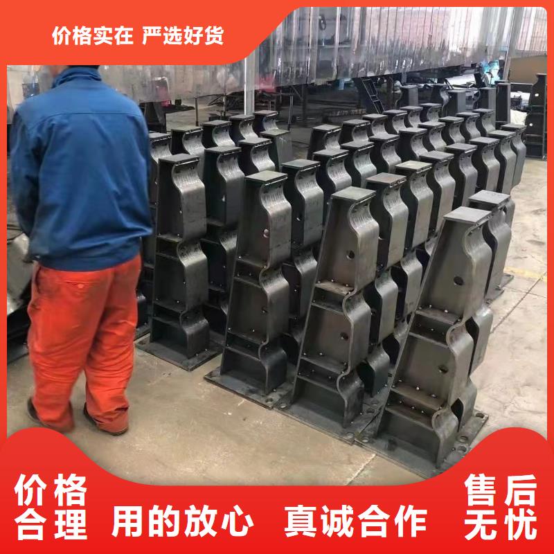 灯光护栏镀锌管景观护栏定制不额外收费