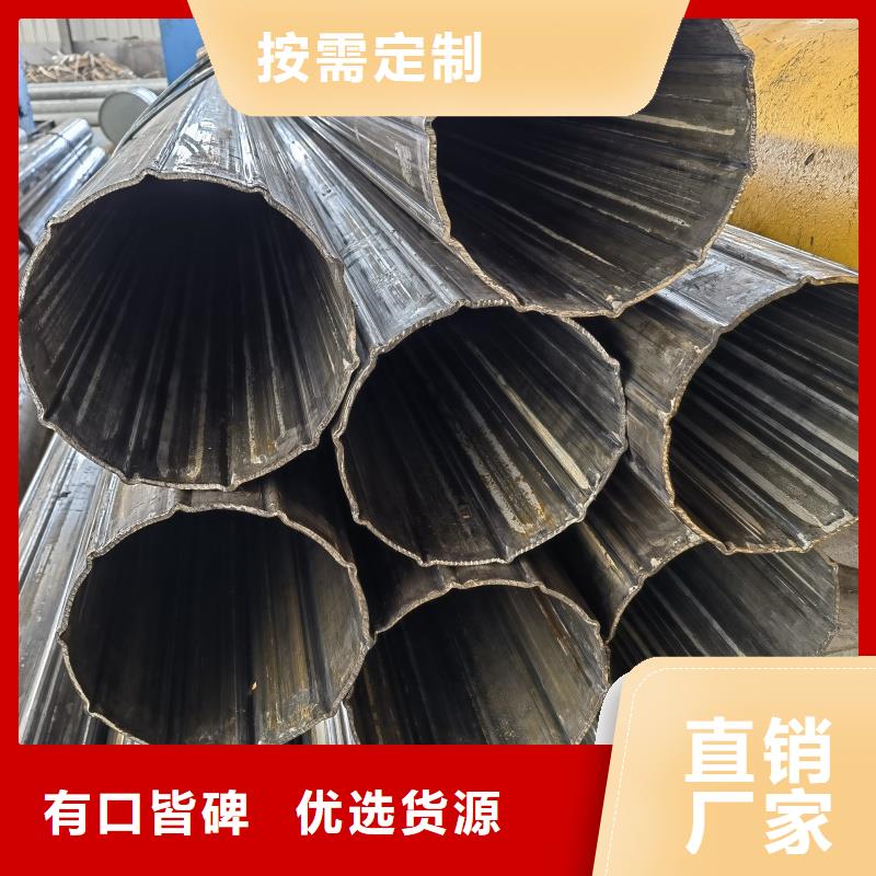 五指山市304不锈钢大口径凸型管来厂考察