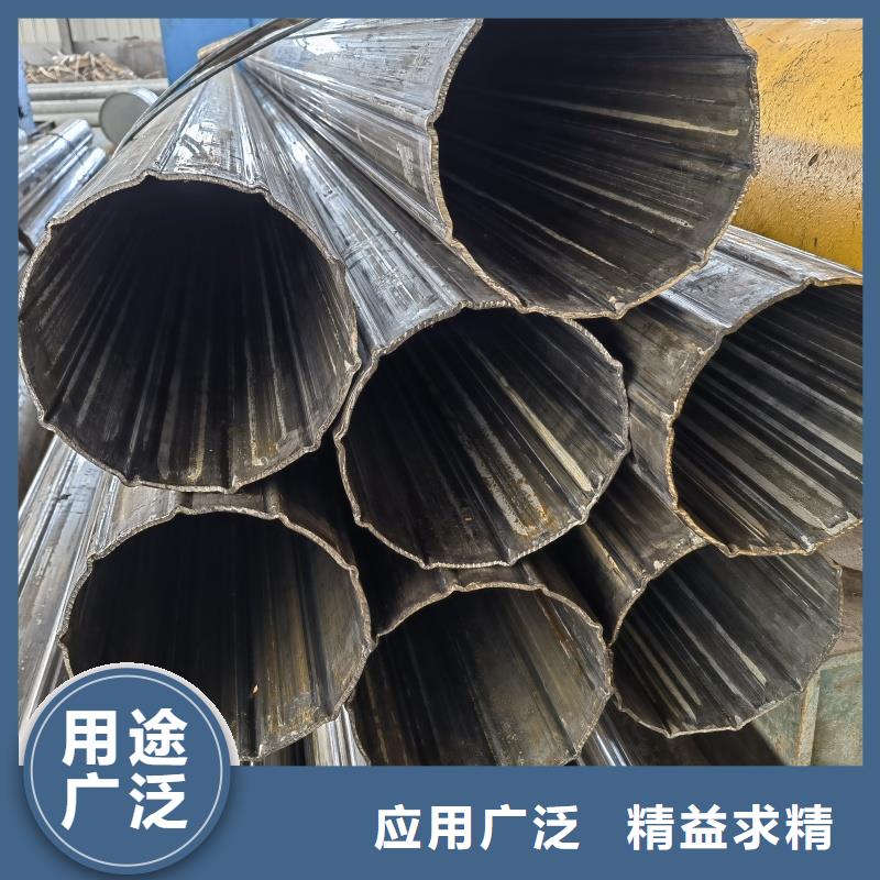 五指山市304不锈钢大口径凸型管来厂考察