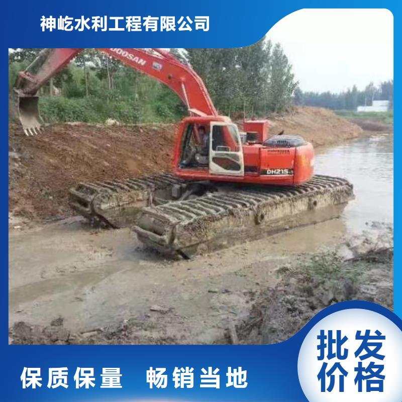 水上挖掘机出租船挖机清淤价格诚信经营
