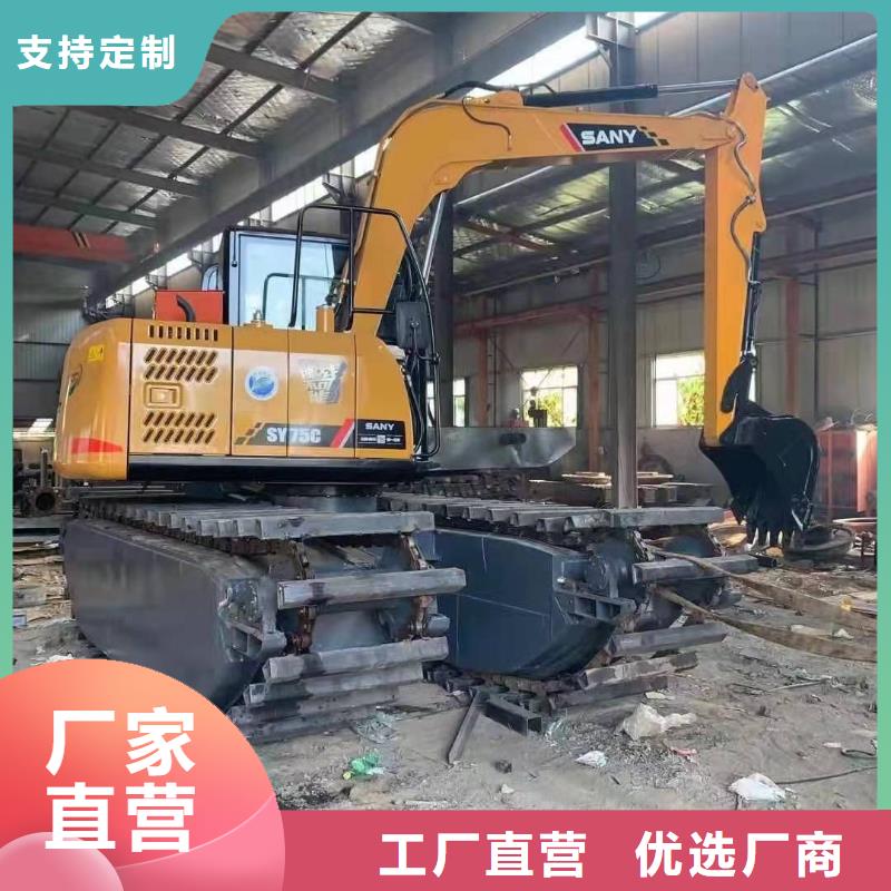 水上挖掘机出租水上浮船挖机出租信誉保证