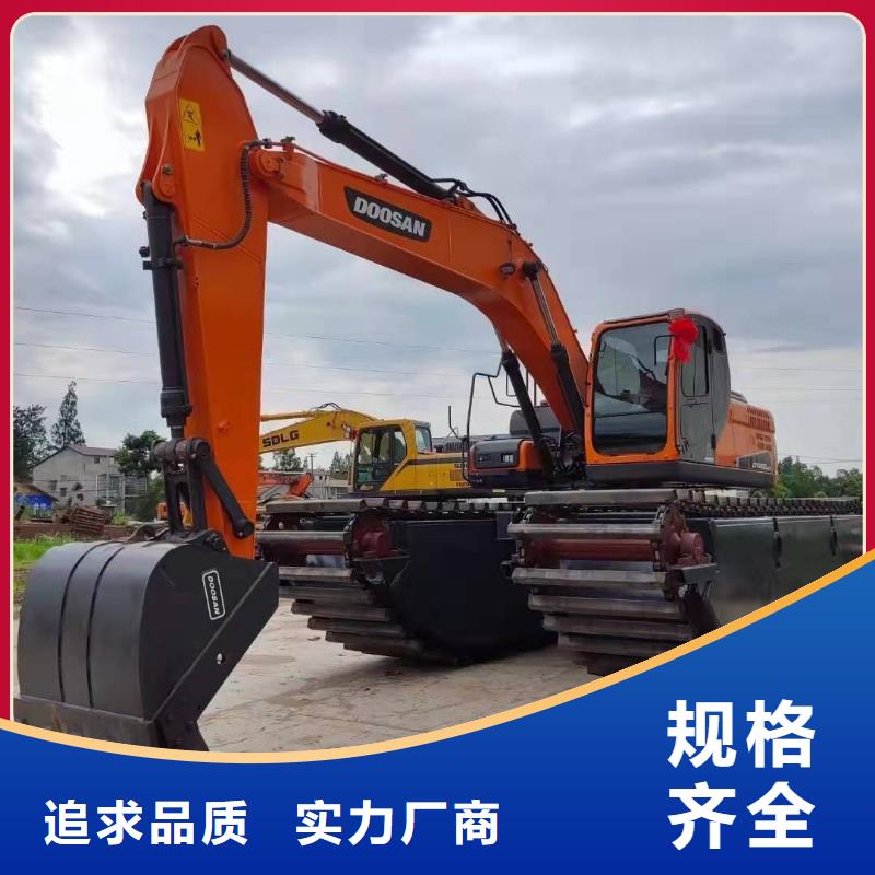 水上挖掘机出租水上浮船挖机出租信誉保证