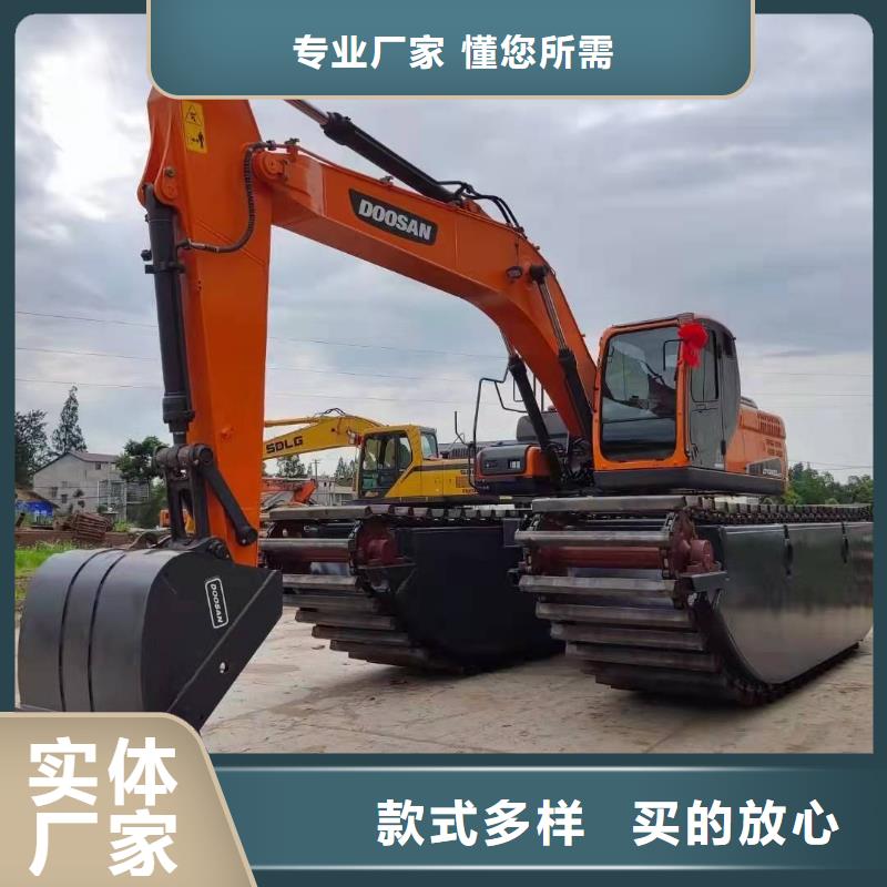 水上挖掘机出租,浮船挖机出租专业团队