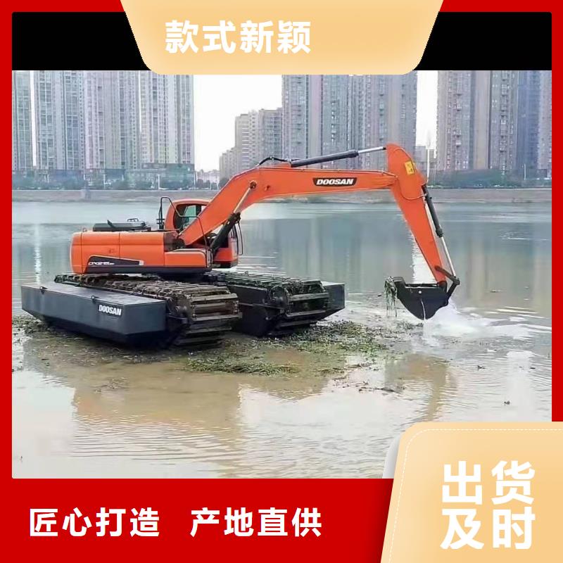 水上挖掘机出租水上浮船挖机出租信誉保证