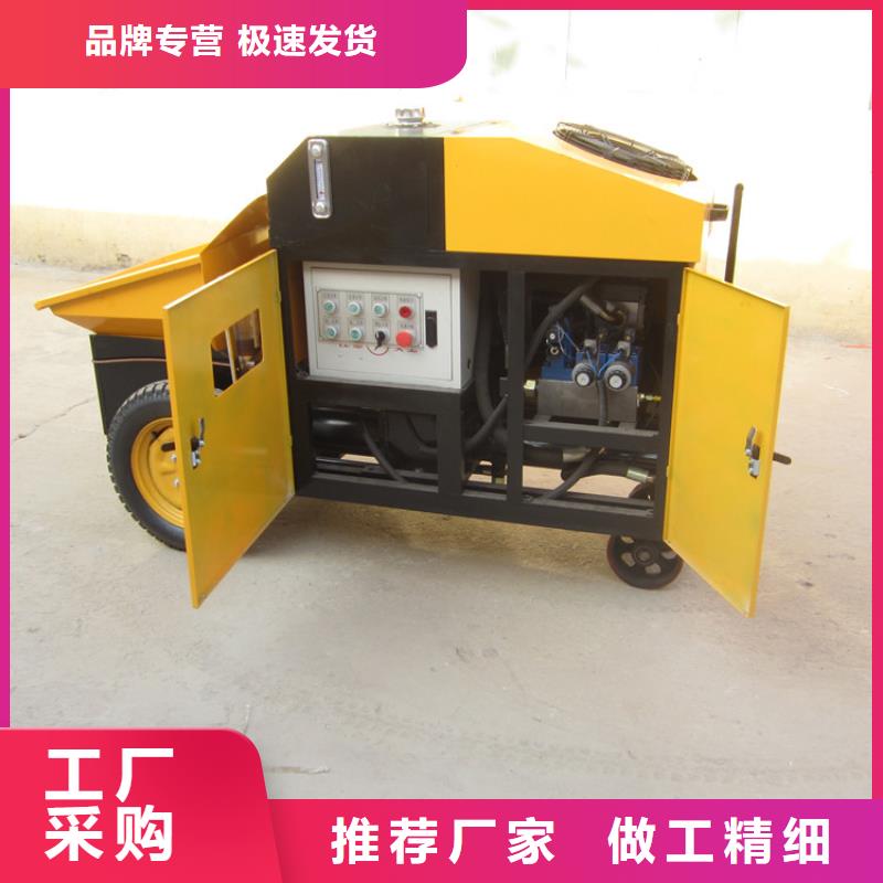 二次构造柱泵电动上砖机追求细节品质