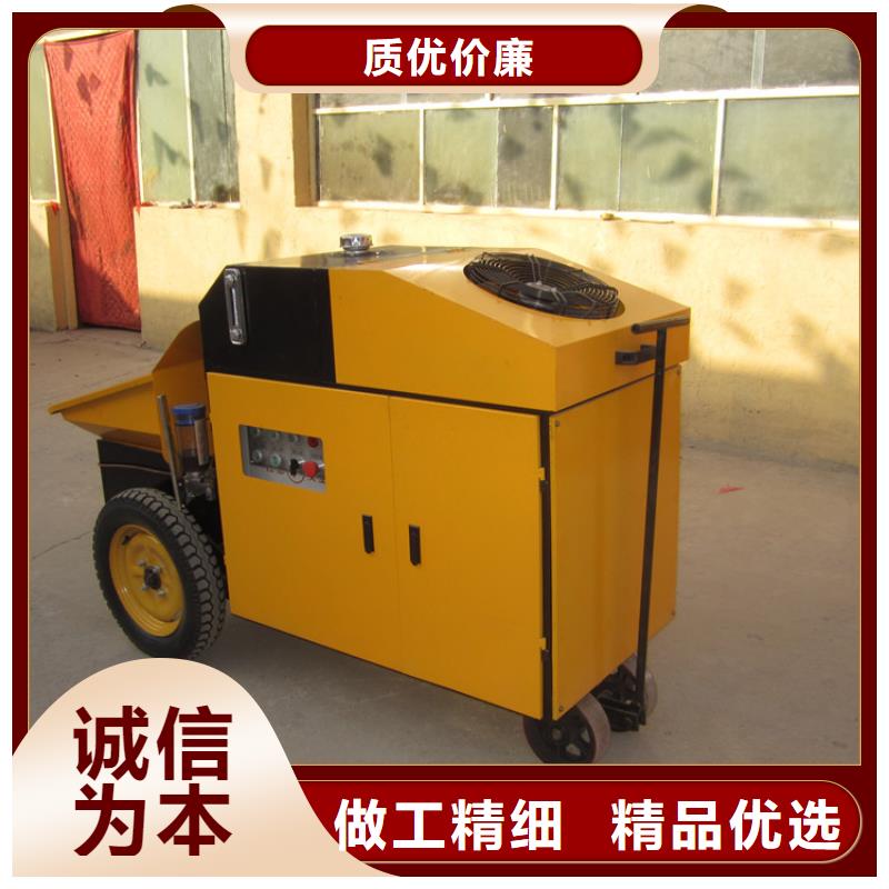 二次构造柱泵电动上砖机追求细节品质