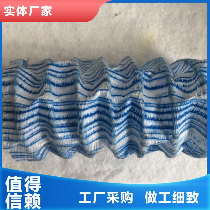 软式透水管曲纹状透水管满足客户需求