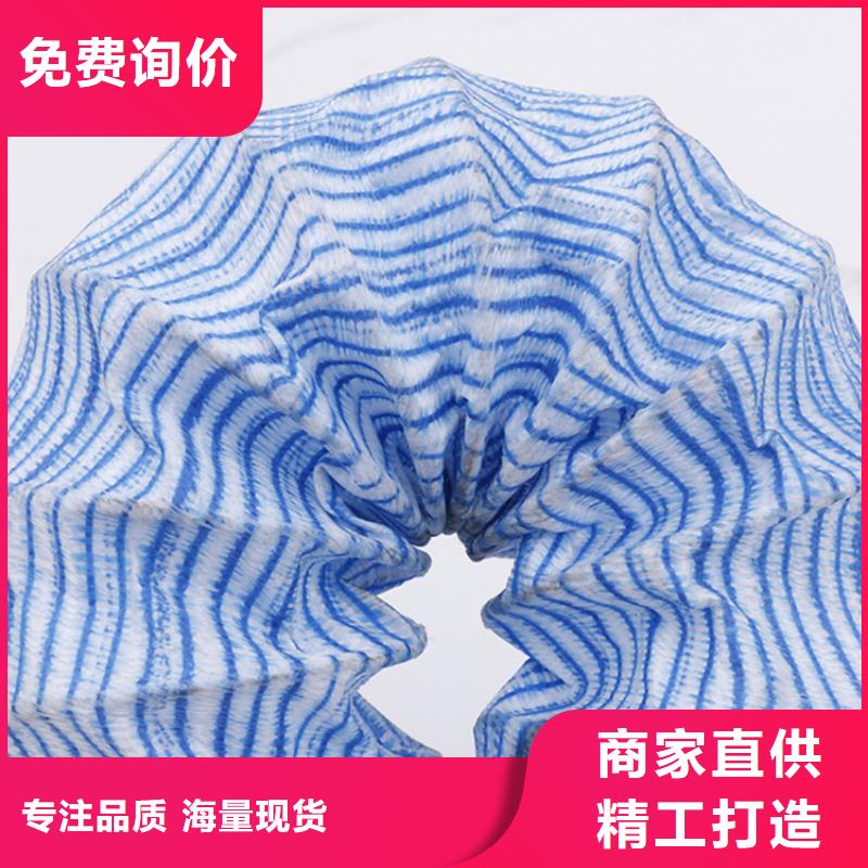 软式透水管曲纹状透水管满足客户需求