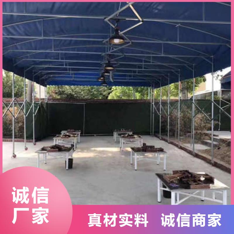 推拉移动雨棚,电动推拉篷种类丰富