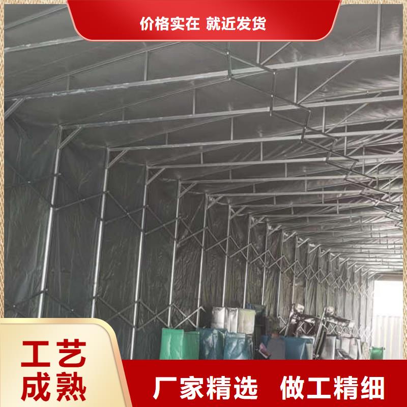 推拉移动雨棚仓储物流大棚价格实惠