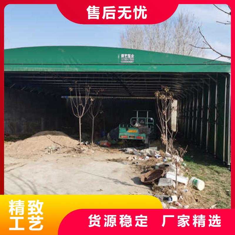 仓储物流推拉移动大棚移动推拉雨棚价格透明