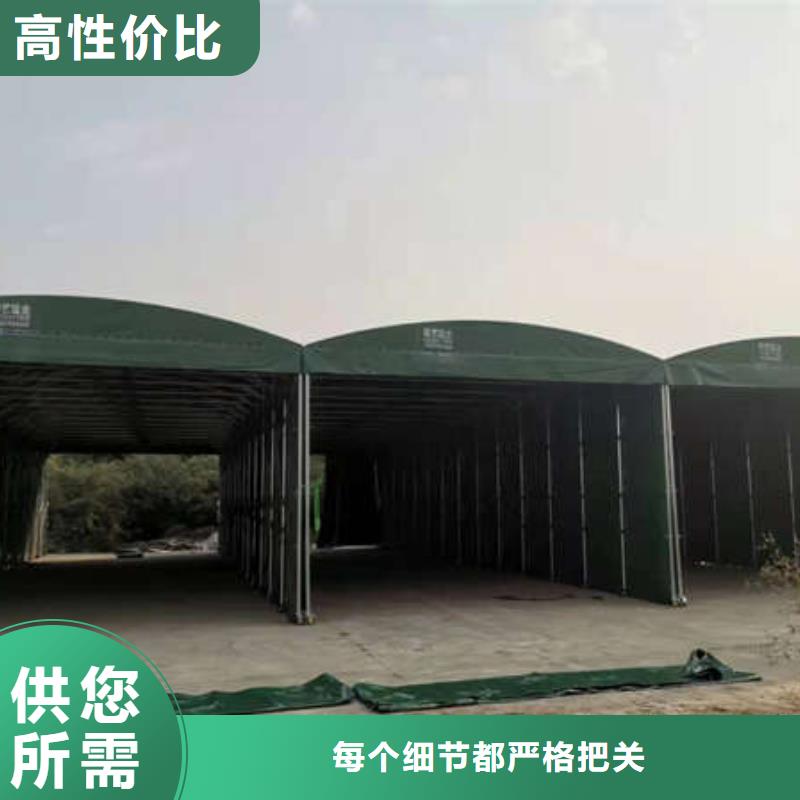 仓储物流推拉移动大棚大型遮阳篷购买的是放心