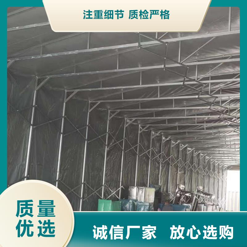 仓储物流推拉移动大棚伸缩雨棚出厂严格质检