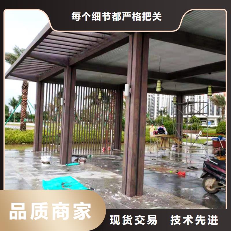 仿木纹效果涂料施工多少钱#钢结构建筑#金属面#仿古建筑