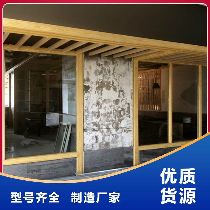 仿木纹效果涂料全包施工价格#铁艺花架#仿古建筑#凉亭廊架