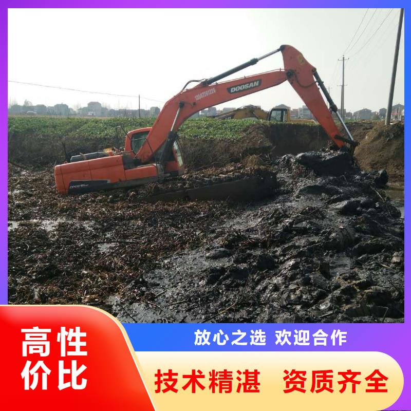 山东水陆挖掘机出租价格