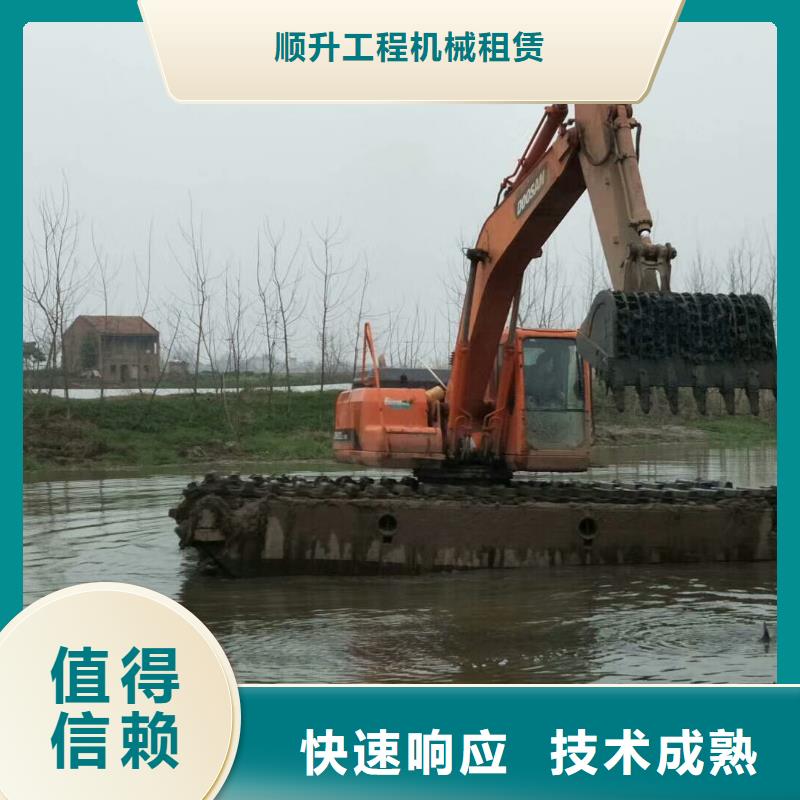 山东水陆挖掘机出租选购