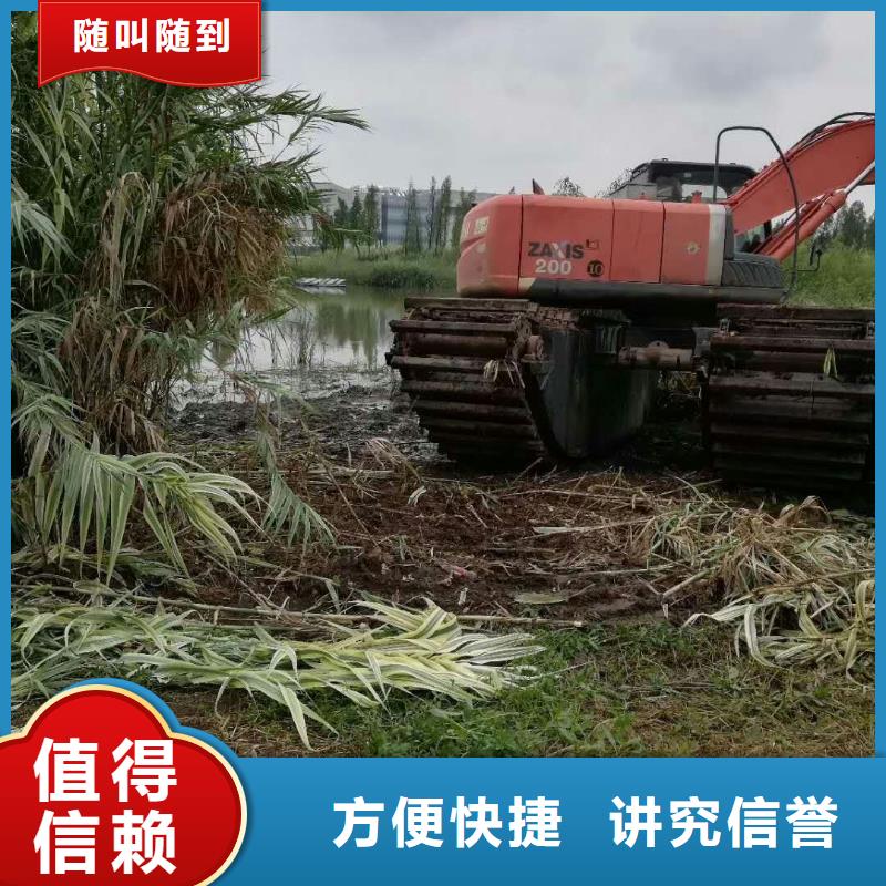 山东水陆挖掘机出租价格