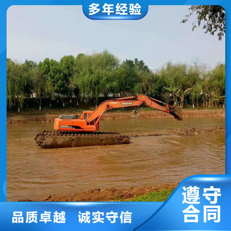 山东水陆挖掘机出租真正的厂家货源