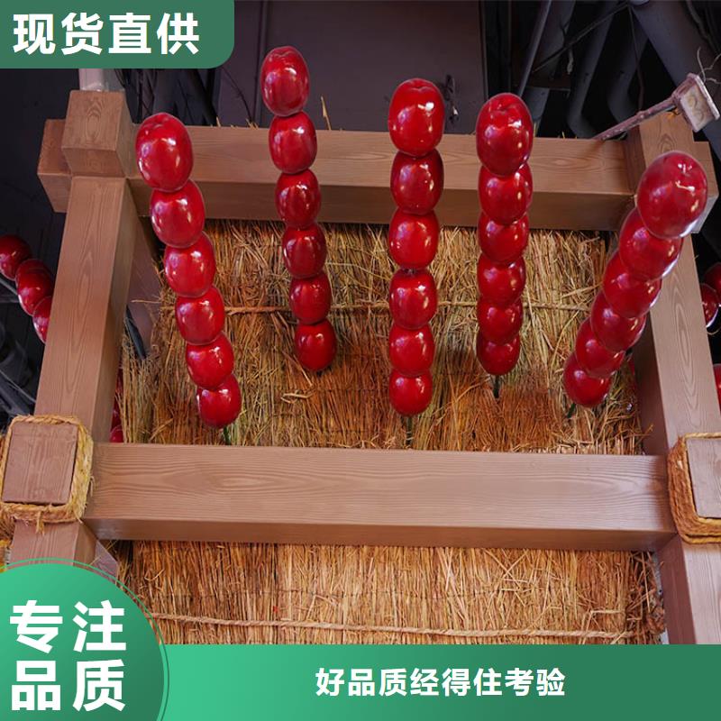 钢结构金属面木纹漆全包施工价格#方钢圆管#长廊护栏#园林建筑