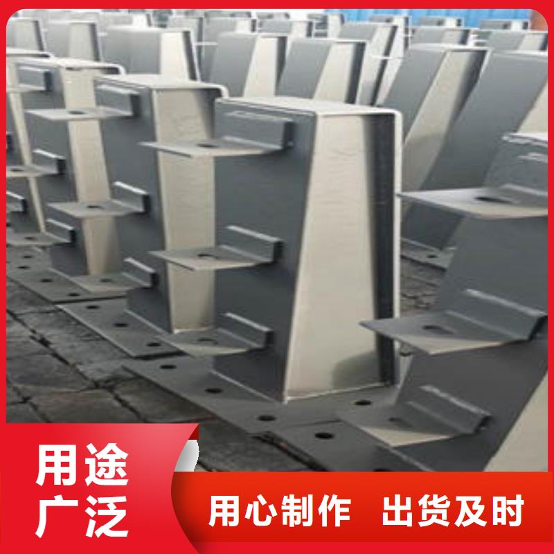 桥梁防撞支架不锈钢复合管护栏批发价格真材实料