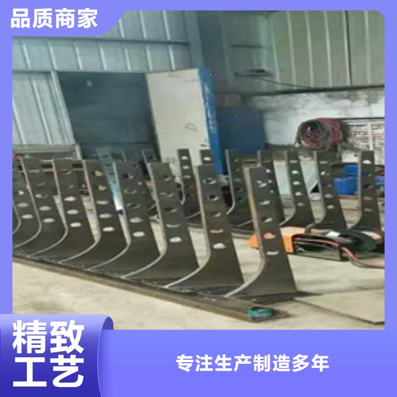 桥梁护栏立柱 不锈钢碳塑钢复合管栏杆性价比高