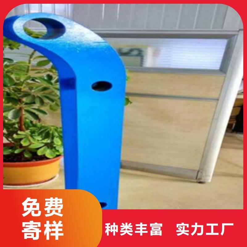 桥梁护栏立柱 不锈钢碳塑钢复合管栏杆性价比高