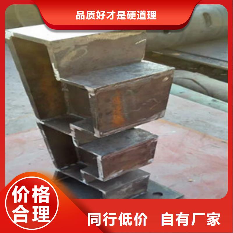 桥梁护栏立柱 不锈钢碳塑钢复合管栏杆性价比高