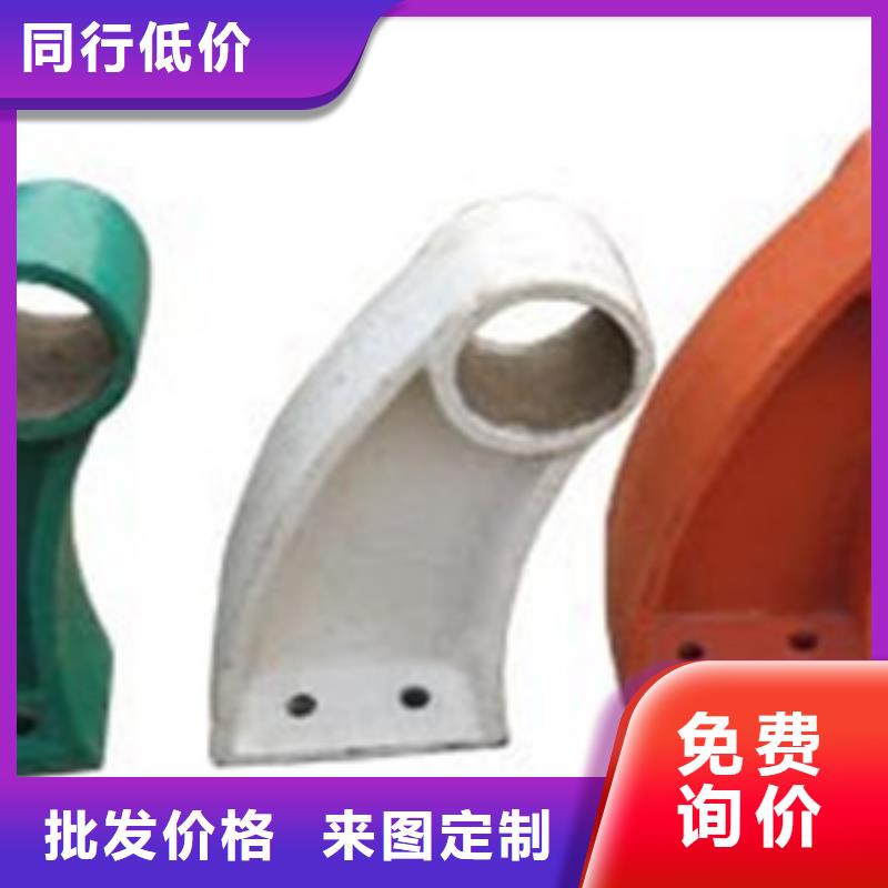 桥梁护栏立柱 不锈钢碳塑钢复合管栏杆性价比高