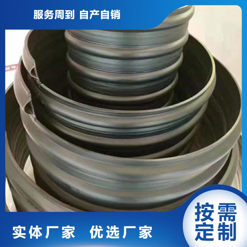 HDPE聚乙烯钢带增强缠绕管HDPE钢带管自有厂家