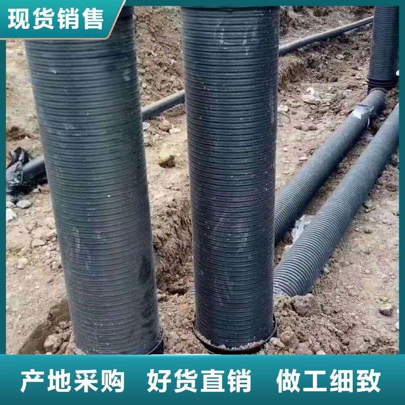 HDPE双壁波纹管PE波纹管库存齐全厂家直供